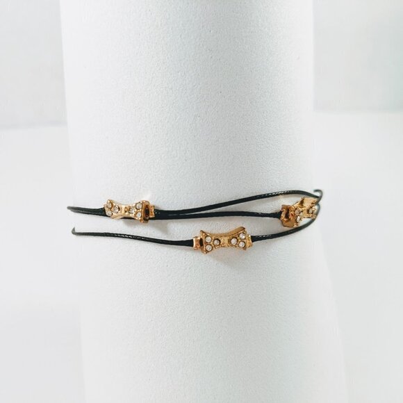 FREE with $35 Bundle Purchase - Lauren Conrad Multi Strand Bow Bracelet - Picture 1 of 9